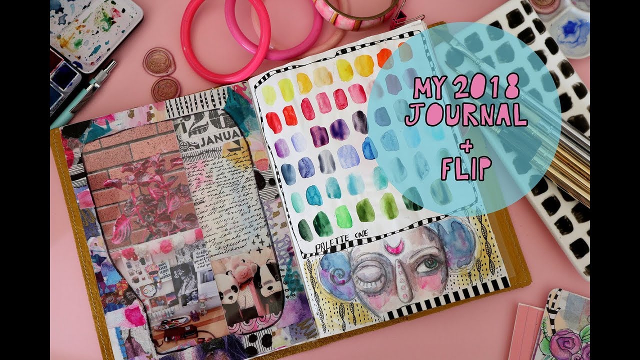 My 2018 Journal Choice and Flip
