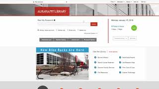 Intro to the Auraria Library!