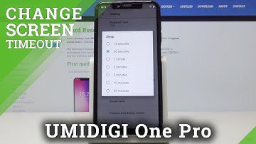 How to Set Screen Timeout in UMIDIGI One Pro – Screen Blackout