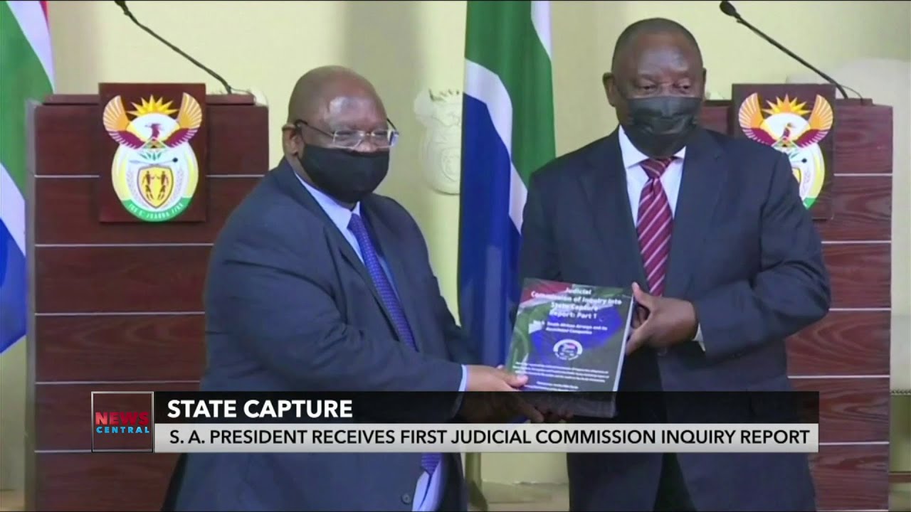 South African President Receives First Judicial Commission Inquiry Report