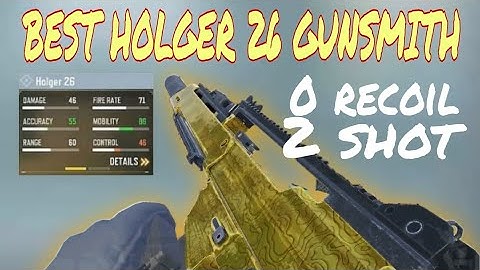 This "2 SHOT" Holger 26 gunsmith is the best!!!!