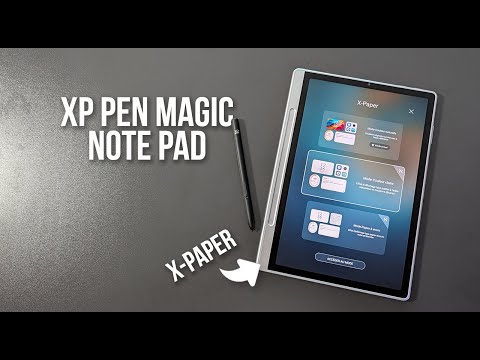 A MAGICAL hybrid ANDROID tablet 🪄? (XP Pen Magic Note Pad review)