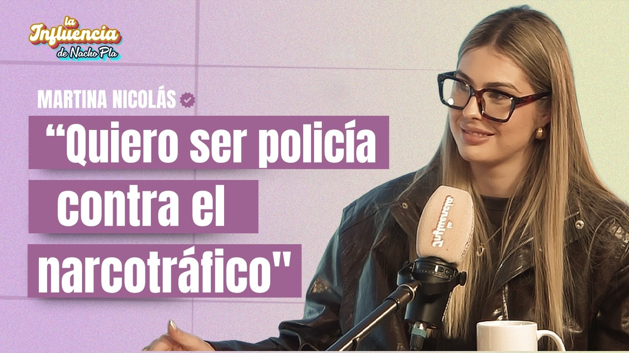 Martina Nicolás: Vivir en una nave sola a los 18 años; Su futuro como policía; Voluntariado