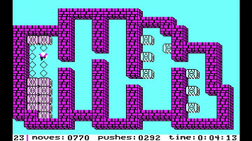 Soko-Ban MS-DOS Variant, Level 23