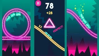 Rollercoaster Dash iOS\Android screenshot 5