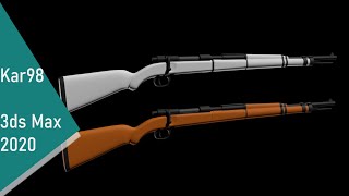 Modeling PUBG Kar 98 - 3ds max tutorial part - 1