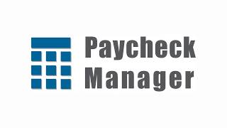 PayCheck Manager Overview