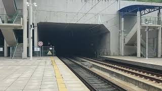 코레일 KTX 11호기 행신행 #504 광명역 진입