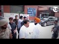 Partap bajwa unhappy with raja warring over his vehicle not being allowed inside cong bhawan