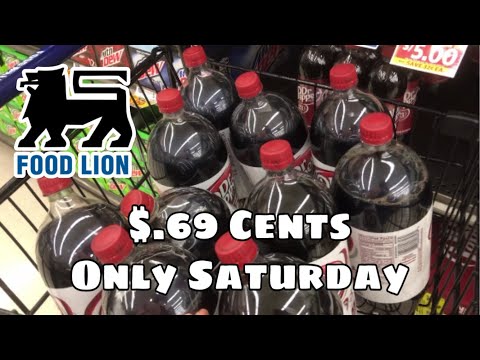 FOOD LION COUPONING | DR. PEPPER for $.69 CENTS