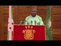Discours du Président burundais et Président de l’Union Africaine, lors de la célébration de la jour