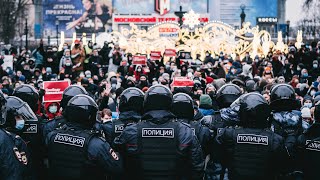 Тактика ОМОН, задержания, как вести себя на протестах | Митинг в Москве , Алексей Навальный