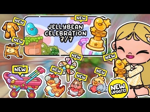 ⭐ NEW UPDATE! ✅ ALL JELLYBEAN AVENUE SECRETS! 🤩 AVATAR WORLD SECRETS