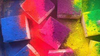 Crunchy Gym Chalk with Color Pigments | ASMR