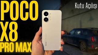 8500 Mah Batarya? Poco X8 Pro Max Kutu Açılışı