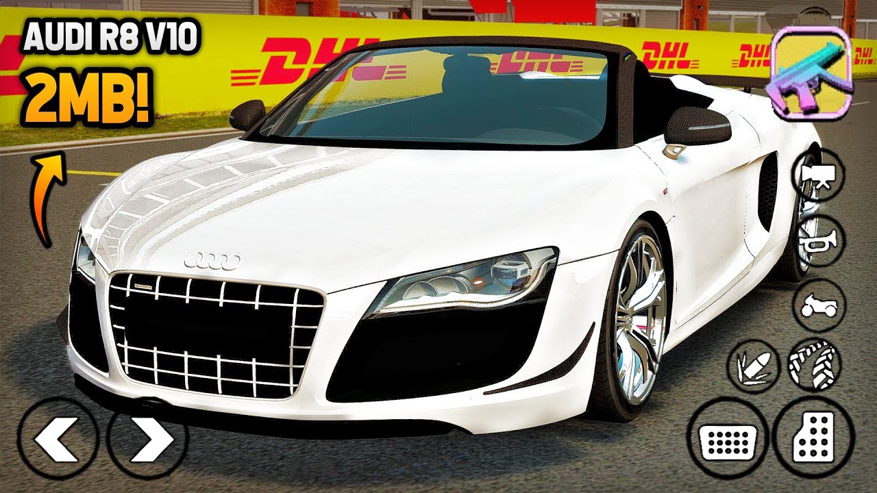 [2MB] Audi R8 V10 Car Mod For GTA Vice City Android | Modding Master