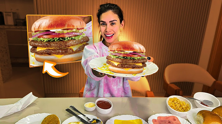 FIZ O MELHOR HAMBURGER DE TODOS! #ANACOZINHA