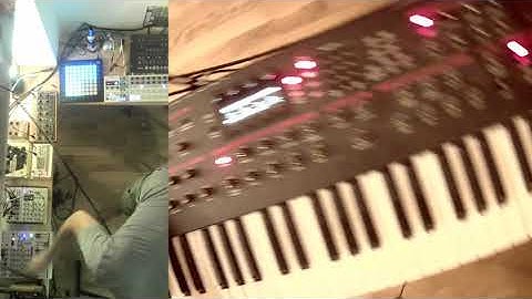 Perfect Combination! Launchpad & Beatstep Pro & Keystep for Live Jam [Dawless Jam]