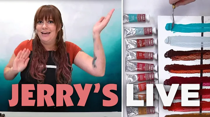 Jerry's LIVE Episode #JL209: Introducing NEW Lukas 1862 Oil Colors