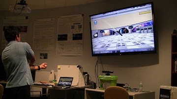 StarWars - Jedi training. Kinect + Unity3D