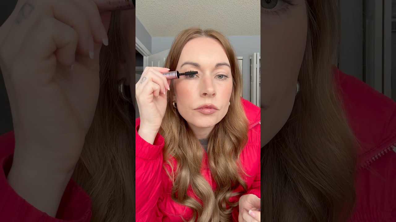 Mascara tutorial Tarte Tartelette Tubing Mascara before and after 