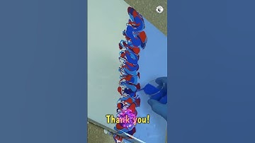 #Shorts | Acrylic Pouring for Beginners: SWIPE POUR