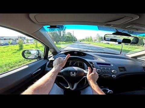 2011 HONDA CIVIC 1.8L POV TEST DRIVE