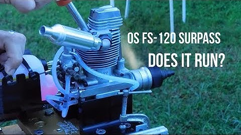 OS FS-120 First Run Attempt on Video