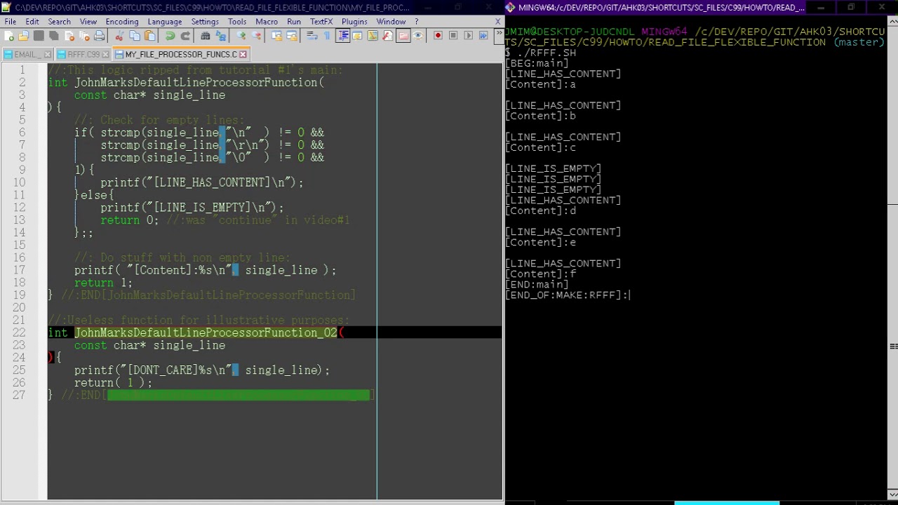 C99 #02[ Flexible File Processor ] - YouTube