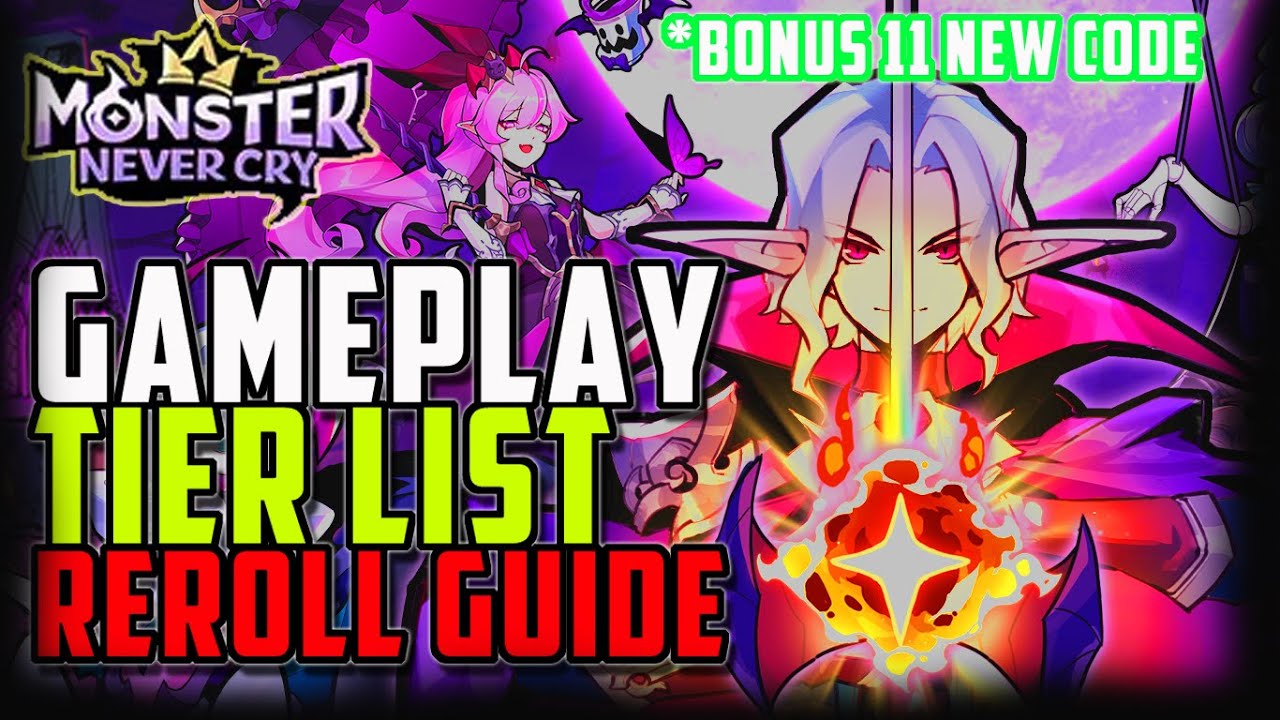 [Tier List Reroll Guide] Monster Never Cry (Bluestack) Gameplay