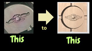 Ensuring Logo (3D Component)  Carves Correctly In Dish Bottom - File Suggestions for Facebook User