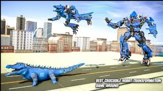 Crocodile Robot Car Transformation | Robot simulator 2022 | Chari Games screenshot 5