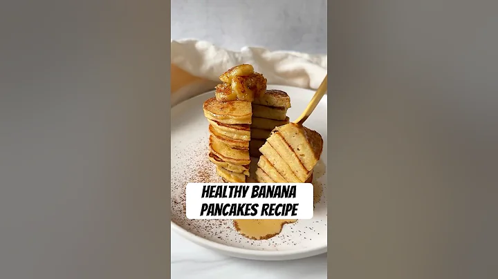 4 Ingredient Healthy Banana Pancakes 🥞