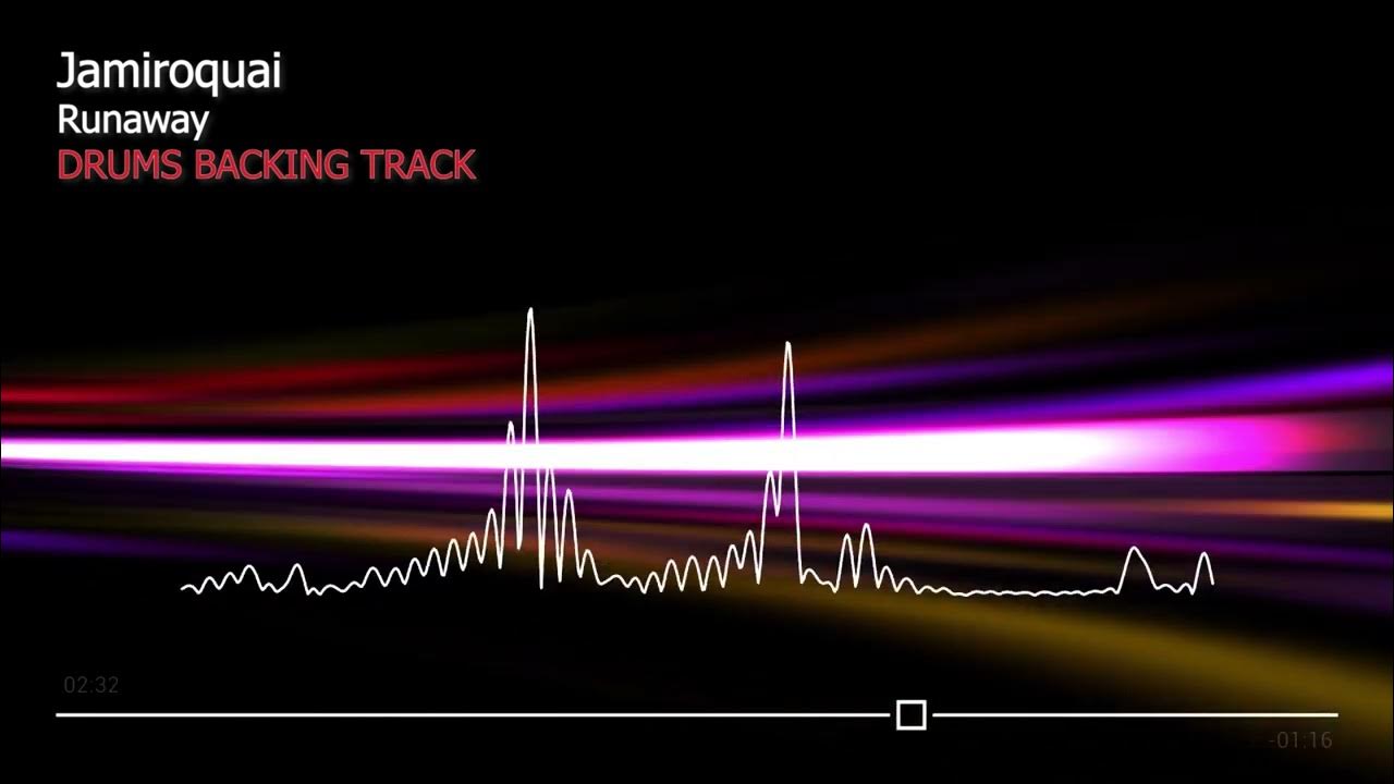 Jamiroquai Runaway Drums Only Original backing track YouTube