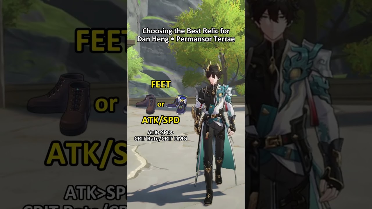 Choosing the Best Relic for Dan Heng • Permansor Terrae