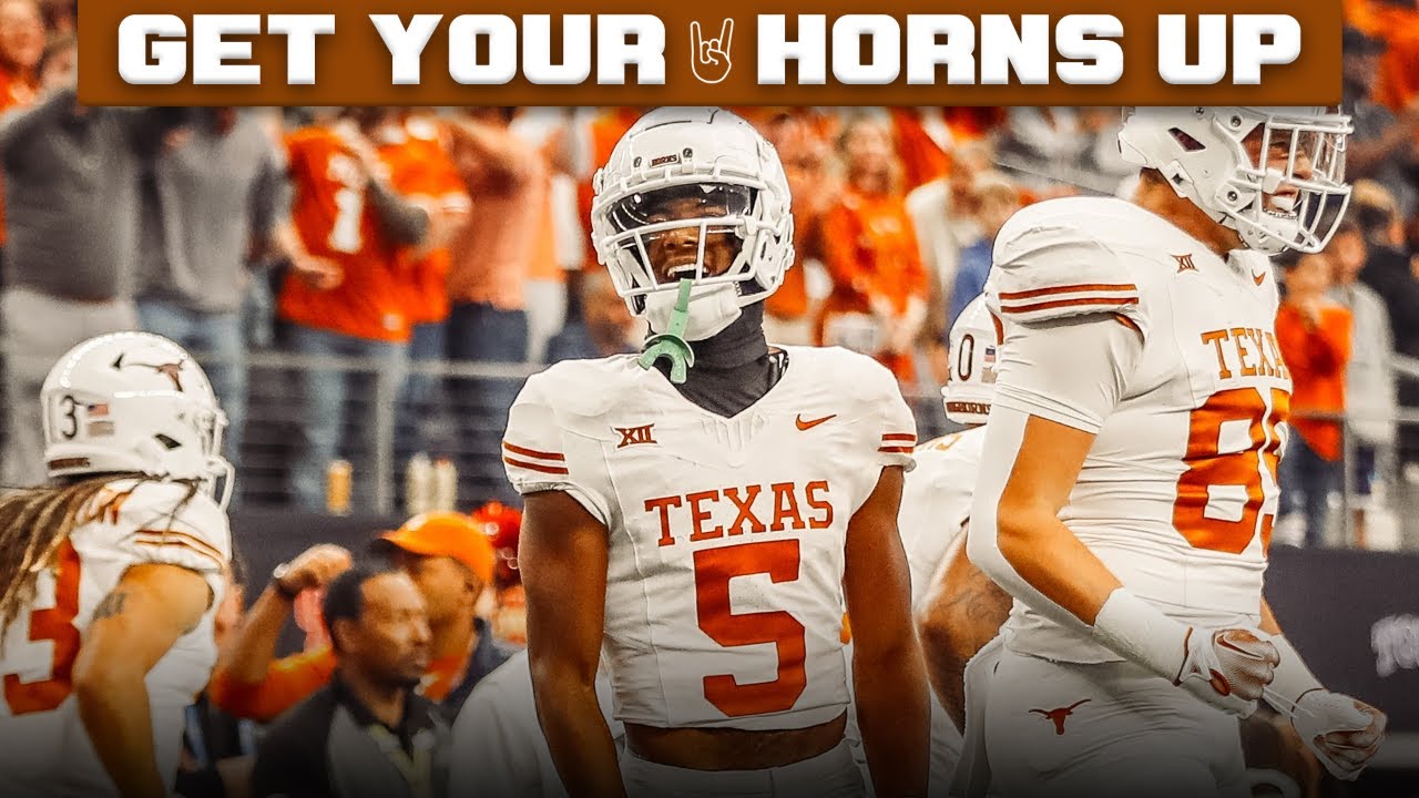 Best Texas Football 2023 Moments DRAFT Get Your Horns Up Win Big Sports