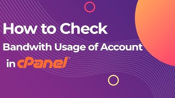 How to Check Bandwidth Usage of Account in cPanel ||  cPanel Tutorials || Mewnix Tutorials