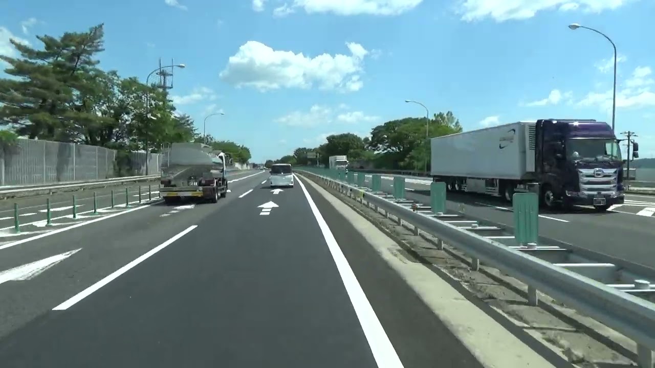 磐越自動車道　三春PA　⇒　東北自動車道　二本松IC　2023/06/05