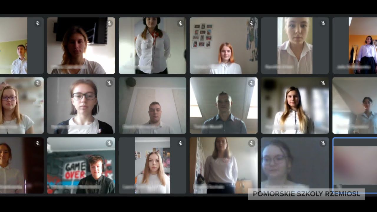 Pomorskie Szkoły Rzemiosł - Szkoła do hymnu 2021