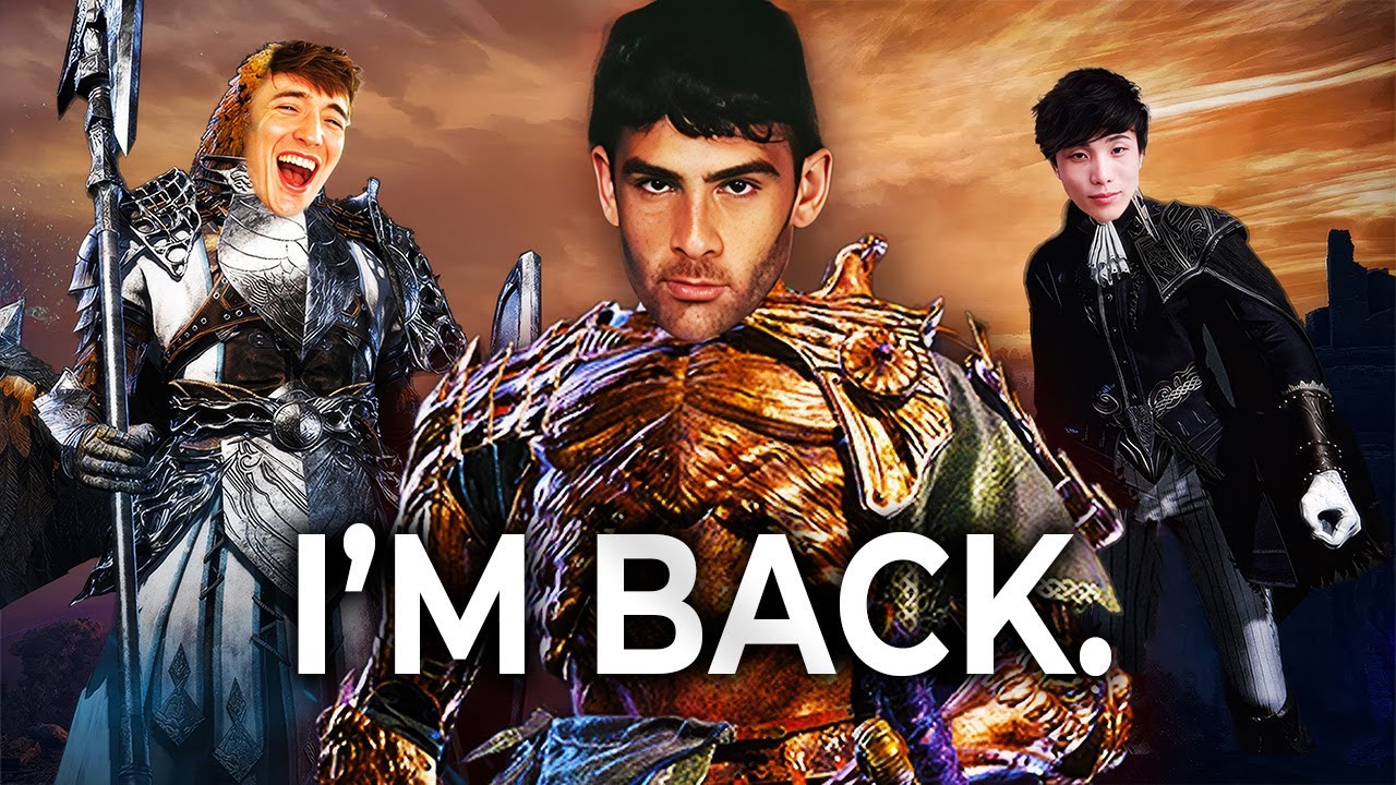 PLAYING ELDEN RING ON M*TH ft. Sykkuno & Ellum!