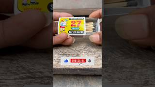 matchbox with magic experiment 😱 #viral #shorts #magic