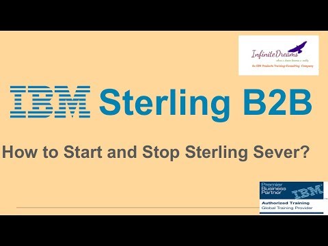 IBM Sterling Tutorials :How to Start and Stop Sterling Server @ Best IBM Sterling Training