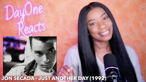 Jon Secada - Just Another Day (1992) DayOne Reacts