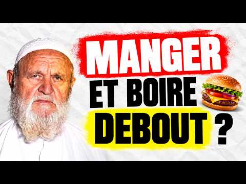 Manger ou boire debout en Islam : PERMIS ou INTERDIT ? | Cheikh Al-Albânî