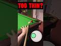 Snooker Thin Cuts Extremely Thin Too Thin ⚪️🔴 GoPro Headcam POV