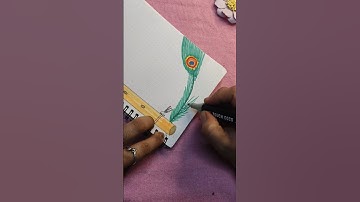 Shree Krishna Page Border Design 🪈 #trending #art #borderart