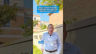 Applying to #UCLA Law soon? Listen up 📣 #LawSchool #Lawyer #Law #College #Students #Application #YT