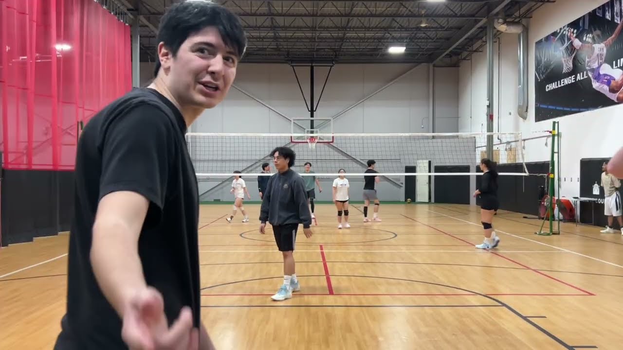 CRAZY VOLLEYBALL PRE-GAME RITUALS LEADS TO INSANE BOUNCES
