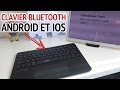 Test clavier bluetooth  pave tactile pour android  apple  windows a 35 