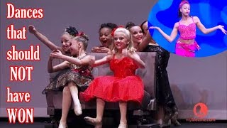 Dance Moms Dances that should NOT have Won